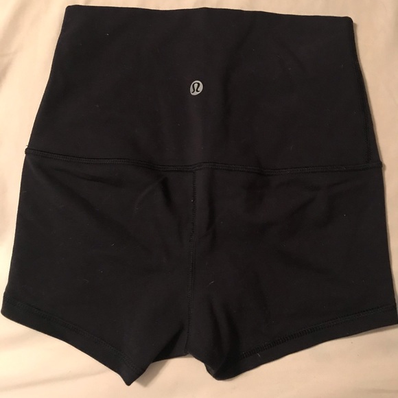 lululemon athletica Pants - Lululemon black yoga shorts size 2